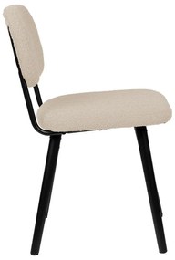 Krémszínű étkezőszék Jake – White Label