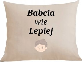 Párna párnahuzat Nagymama napja Nagymama jobban tudja Ajándék