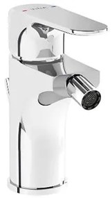 Bidet mixer VitrA Root Round with pop-up chrome A42724EXP