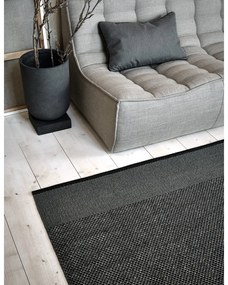 Antracitszürke kültéri-beltéri szőnyeg 85x160 cm Edit Charcoal – Pappelina