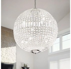 Ideal Lux - LED Kristály csillár láncon LUXOR 12xG9/3W/230V átm. 60 cm átlátszó