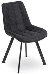 Fekete Szövet Étkezőszék RICK 2