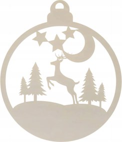 Bomba ajtó ablakra Karácsony medál XL fa karácsonyi