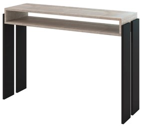 Konzolasztal Ramea (platinum grange tölgy + fekete). 1055238