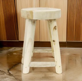 Szék teakfából DIVERO 45 cm