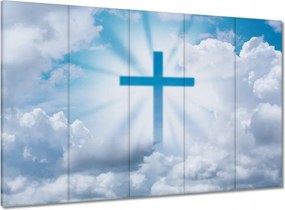 Vászonkép 100x70 Kereszt Jézus Mennyország