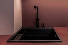 Magnetic gránit mosogató_nero_1 medence