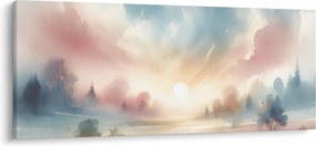 Kép - Elegáns tájkép (120x50 cm)