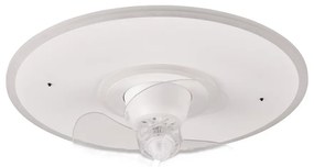 Matt fehér LED mennyezeti lámpa Nybro – Trio