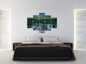 Vízesések képe a természetben (150x105 cm)