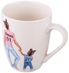 Altom Queen - girl porcelán bögre, 300 ml
