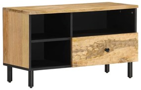 tömör mangófa TV-szekrény 80 x 33 x 46 cm