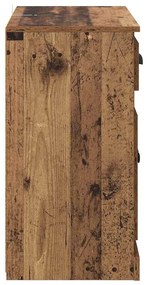 Magasfiú fiókkal Öreg fa 70 x 35,5 x 67,5 cm Faanyag