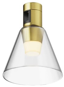 TR147-1-3W2.7K-BS-DE Bianca Alumínium Sín lámpafej Sárgaréz Színű LED 3 W 2700 Kelvin 60 Lumen IP20