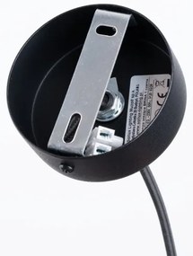 Sollux SL.1332 - Csillár zsinóron BRINA 1xG9/8W/230V fekete