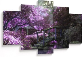 Kép - lila fák (150x105 cm)