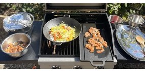 Grill serpenyő Wok 31 cm