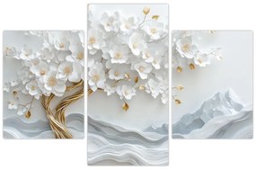 Kép – 3D elegáns életfa (90x60 cm)
