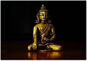 Fotótapéták 208x146 Arany Buddha Arany
