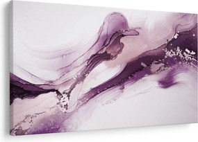 Kép - Lila folyadék művészet (90x60 cm)