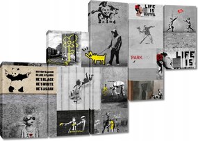 Vászonkép 150x105 Full Mix Banksy