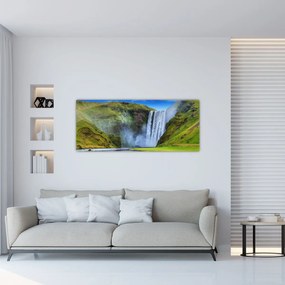 Kép - Seljalandsfoss vízesés (120x50 cm)