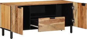 vidaXL TV egységek fiókkal Tömör Akácfa 105 x 33,5 x 46 cm Faanyag