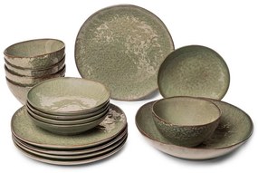 Agyagkerámia étkészlet 16 db-os Nephrite – Bonami Selection