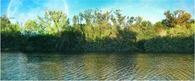 Kép - tó (120x50 cm)