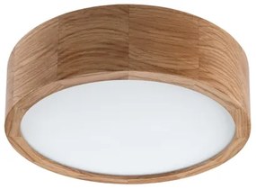 OAK mennyezeti lámpa, 2xE27/15W/230V, IP54, tölgy, Ø 27 cm