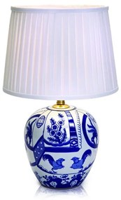 Markslöjd Göteborg asztali lámpa 1x60 W fehér-kék 105000