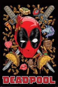 Plakát Deadpool - Chicichanga