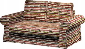 Backabro 2 személyes összecsukható kanapé huzat Ikea zöld