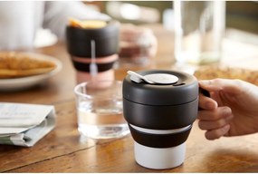Fekete termobögre 400 ml To Go – Lékué