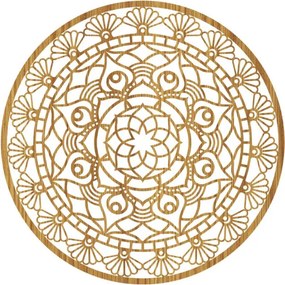 Faragott modern mandala, az élet virága | ZIBEZI