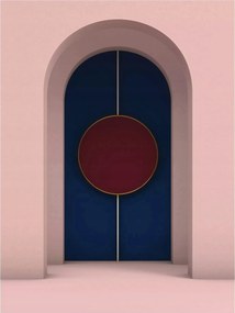 3D fotótapéta színes absztrakt 206 x 275