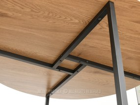 Étkezőasztal Bird (tölgy + fekete). 1111740