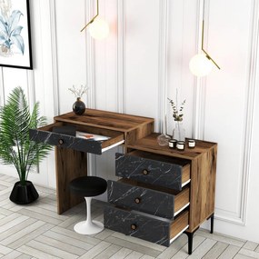 Lizbon 555 - Walnut, Black