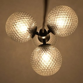 Musa fekete függőlámpa, magasság 120 cm - SULION