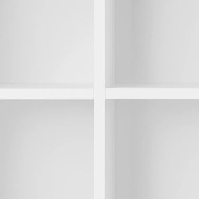 Boxie nyitott fali szekrény 80x80x37 cm fehér