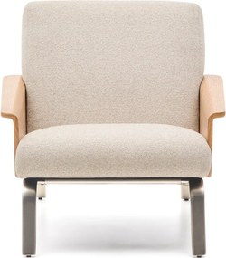 Bézs zsenília fotel Amsen – Kave Home