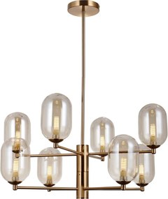 Italux PERANO PND-4215-8-HBR Függőlámpa 8x5W/G9 IP20