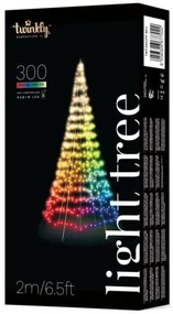 Twinkly TWP300SPP-BEU RGBW LED kültéri karácsonyfa 300 LED, 2m, IP44, Wi-Fi