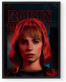 Keretezett poszter Stranger Things Robin Buckley sorozat 30x40 cm