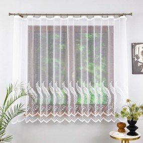 Kész Függöny Szalaggal, Rövid Páfrányok 25433 300X140