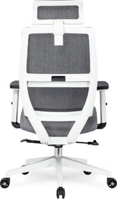 Forgószék ergonomikus kialakítással, szürke színben. NICKI