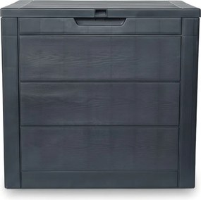 Kerti tároló box 56x43x53 cm, műanyag, szürke, AZB-G2035 GREY
