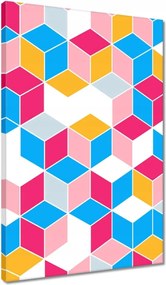 Vászonkép 40x60 Színes kockák