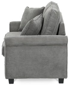 Kétszemélyes Kanapé, Szürke Corduroy Szövet. ASB-4170 GREY2