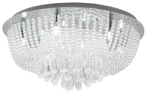 Zuma Line 19157L - Mennyezeti lámpa SENSI 8xG9/25W/230V átm. 55 cm króm